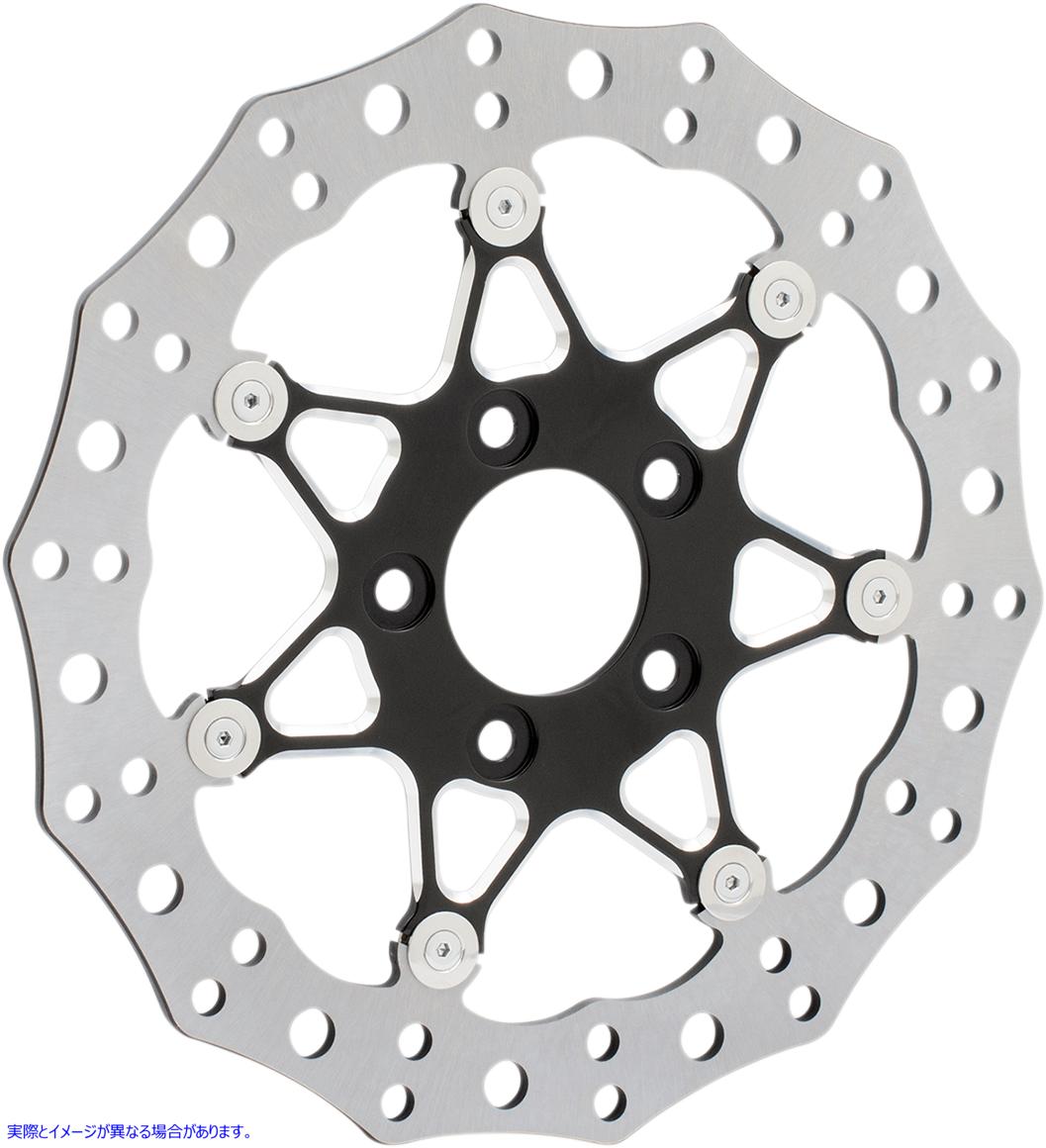 取寄せ ツーピースフローティングブレーキローター アレンネス Front Rotor - Procross - 11.8 - Black 33-10101-202 17103314