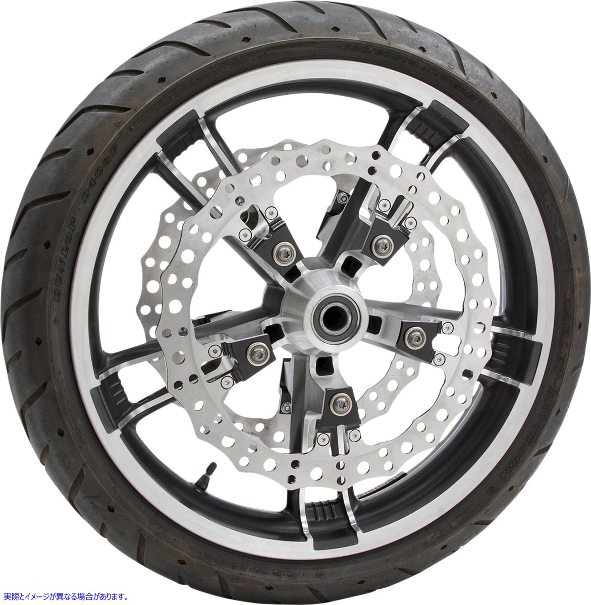 取寄せ ギザギザのフローティングローター アレンネス Jagged Left Brake Rotor - Touring - 14 02-950 17103514