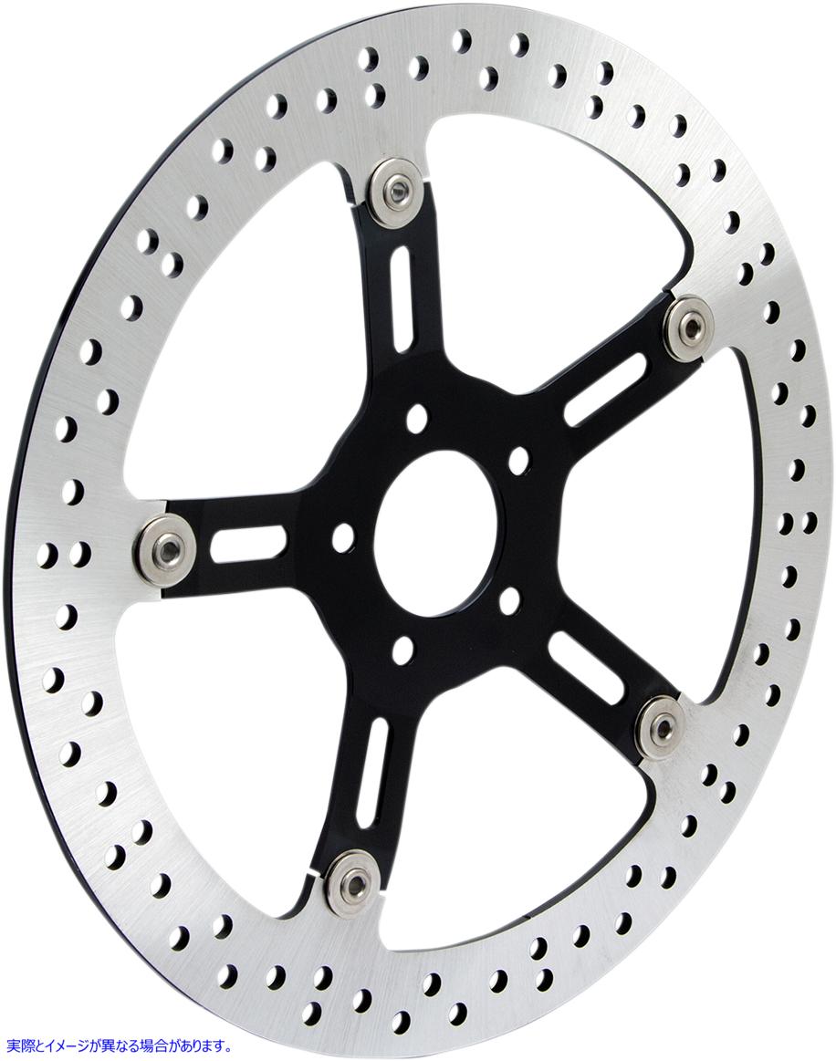 取寄せ ビッグブレーキフローティングローターキット アレンネス Big Brake Rotor - 14 - Front Left - Touring 02-910 17103602