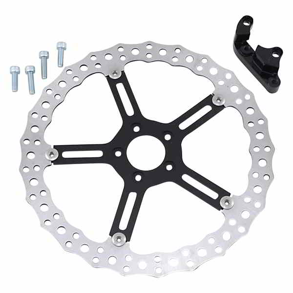 取寄せ ビッグブレーキギザギザフローティングローターキット アレンネス Jagged Brake Rotor - 15 - FXLR/FXBB - Left 02-996 17103748