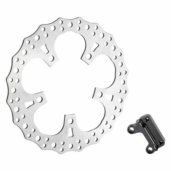 取寄せ ギザギザフローティングローター アレンネス Jagged Left Brake Rotor - 13 300-012 17104165