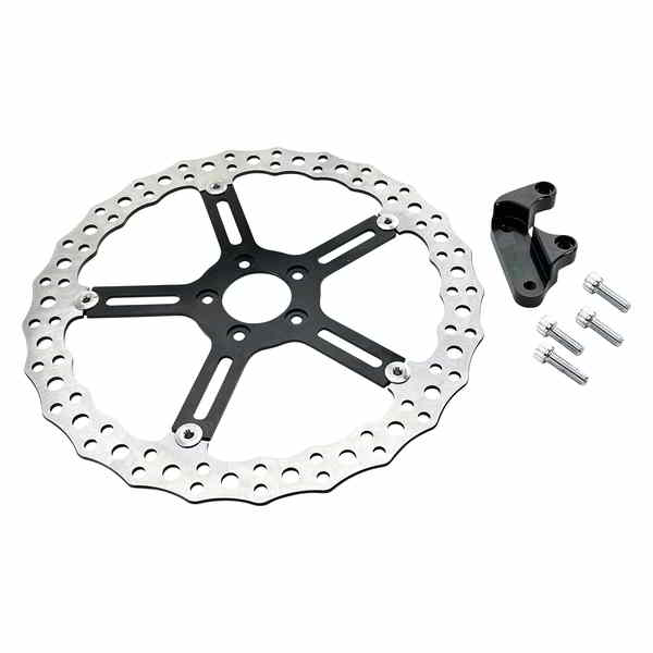 取寄せ 15インチビッグブレーキギザギザフローティングローターキット アレンネス Rotor Kit - Jagged - Left Front - 15 300-041 17104303