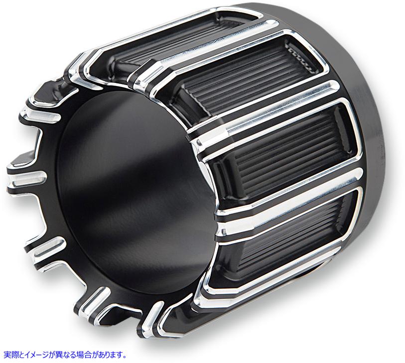取寄せ 10ゲージのエキゾーストチップ アレンネス 10 Gauge Exhaust Tip - Black - Vance & Hines 05-985 18020367
