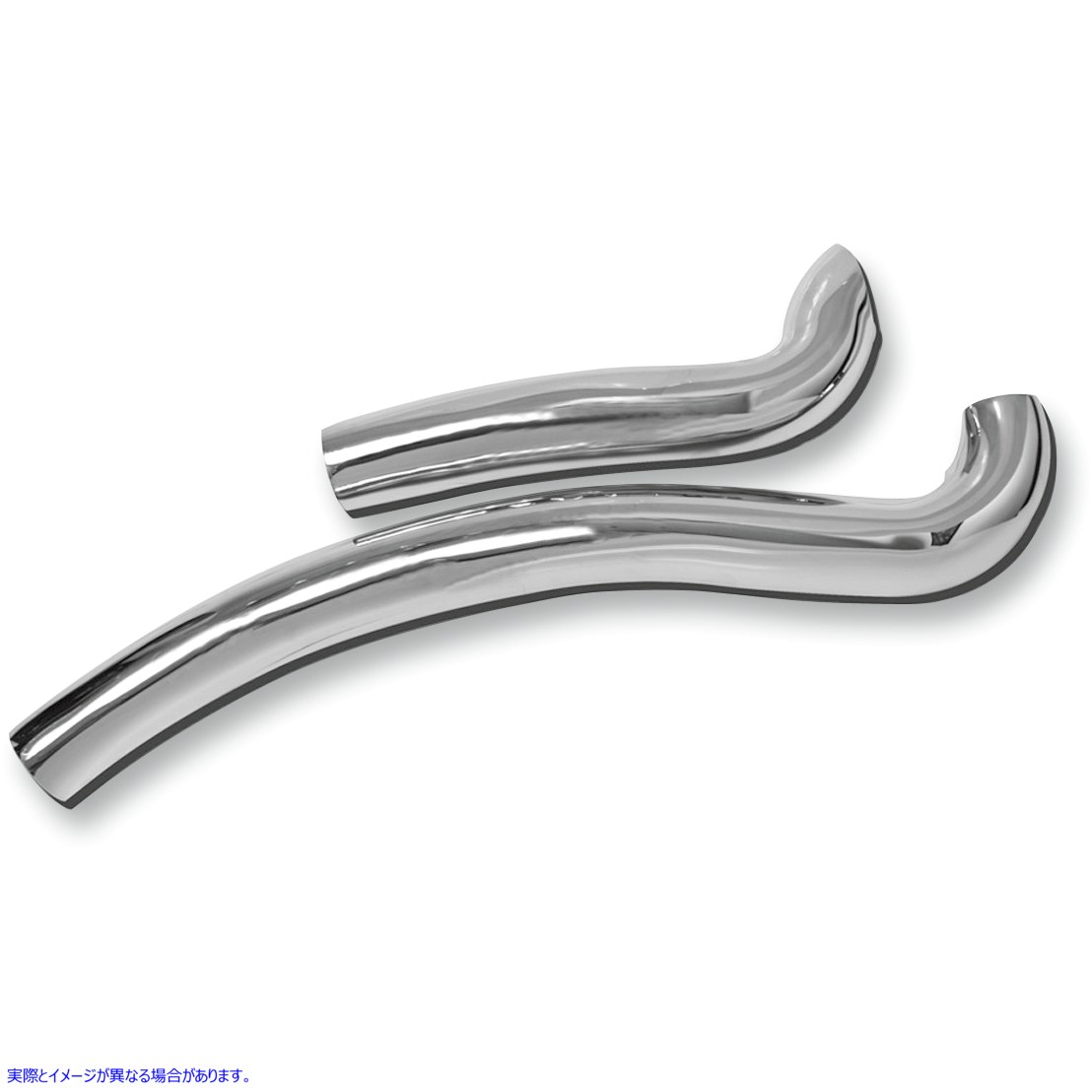 取寄せ ラジアルスイーパー2-PCヒートシールド バッサーニエキゾースト Sweeper Heat Shields - Chrome HS-XL-FF12 18610597