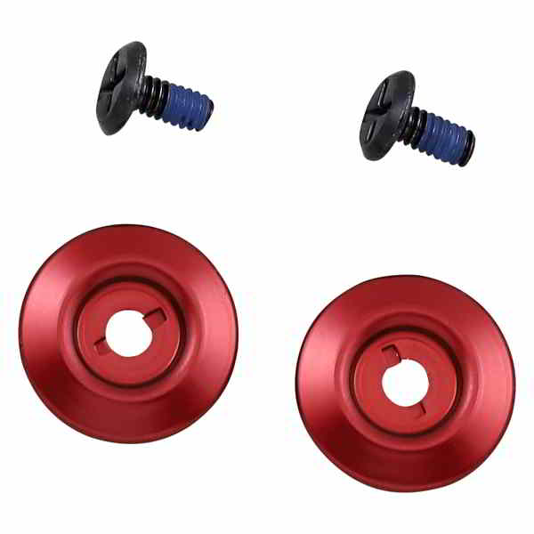 取寄せ 第 2 世代ヘルメット ハードウェア キット ビルトウェル Gen 2 Hardware Kit - Black Screw - Red Baseplate 0034-150-64 01331341