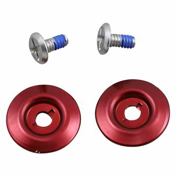 取寄せ 第 2 世代ヘルメット ハードウェア キット ビルトウェル Gen 2 Hardware Kit - SS Screw - Red Baseplate 0034-150-70 01331347