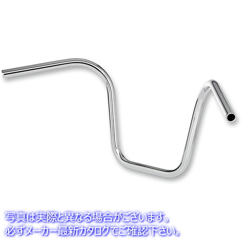 取寄せ 1 ハンドルバー ビルトウェル Handlebar - Ape Hanger - 12 - Chrome 6004-1052 06012164