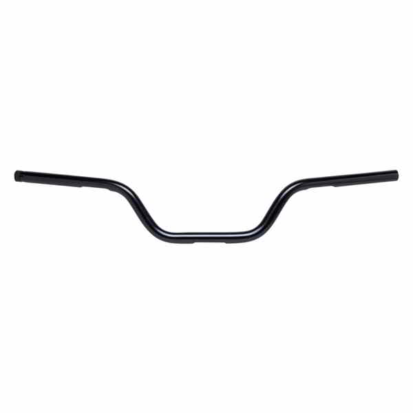 取寄せ 1 インチ ハンドルバー、TBW プラグ付き ビルトウェル Handlebar - Tracker High - TBW - Black 6009-2017 06015651