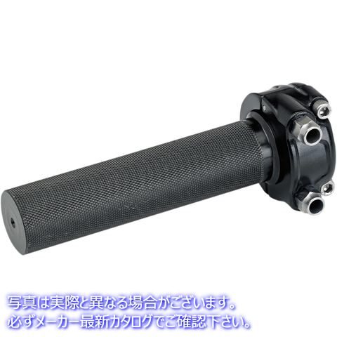 取寄せ ウイスキース??ロットルアセンブリ ビルトウェル Throttle - Dual Cable - Whiskey - Black 6602-201-01 06320629