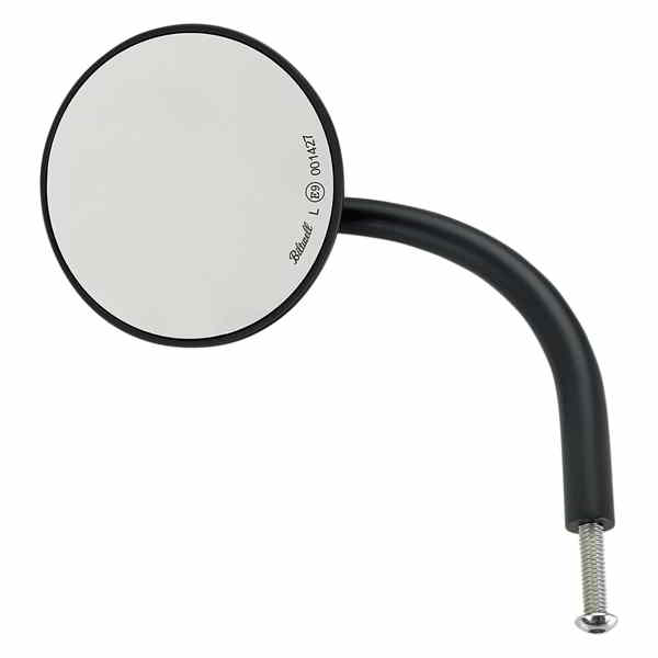 取寄せ ユーティリティミラー - ねじ込み式、ブラック ビルトウェル Mirror - Round - Black 6503-400-131 06401316