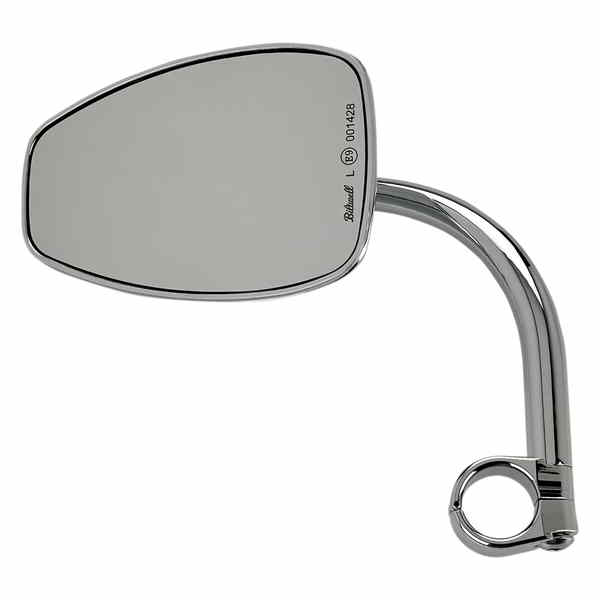 取寄せ ユーティリティミラー ビルトウェル Mirror w/mount - Tear Drop - Chrome 6504-501-531 06401323