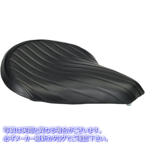 取寄せ ソロシート ビルトウェル Solo Seat - Black - Tuck-'n'-Roll - Black 4001-105 08060065