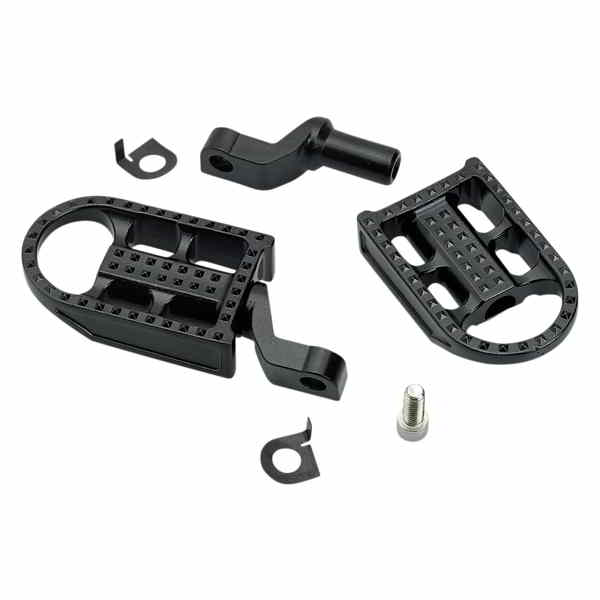 取寄せ マッシュマン フットペグ ビルトウェル Mushman Footpegs - Step - Black Electroplated 7002-201-02 16201854