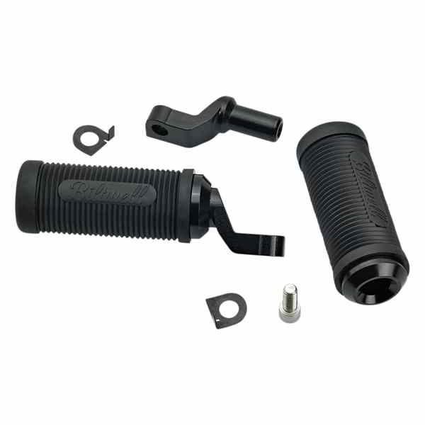 取寄せ ノーマン フットペグ ビルトウェル Norman Step Foot Pegs - Black - Softail 7004-204-02 16201857