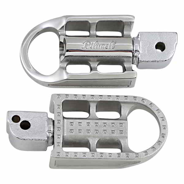 取寄せ マッシュマン フットペグ ビルトウェル Mushman Footpegs - Standard - Raw Polished 7002-302-04 16202164