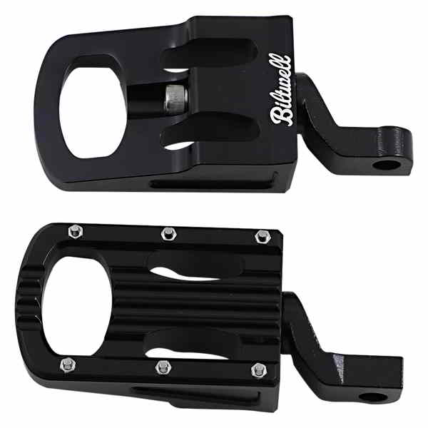 取寄せ パニッシャーフットペグ ビルトウェル Punisher Footpeg - Step - Black 7005-203-02 16202171