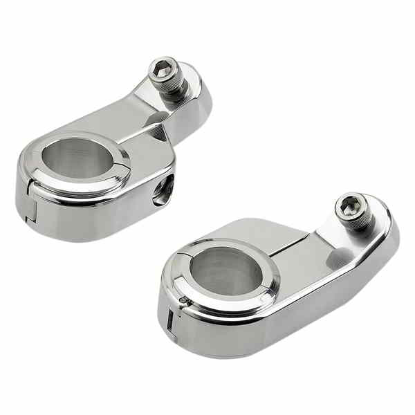 取寄せ O/S スピードクランプ ビルトウェル O/S Speed Clamps - Chrome - Angled 6903-105 22100519
