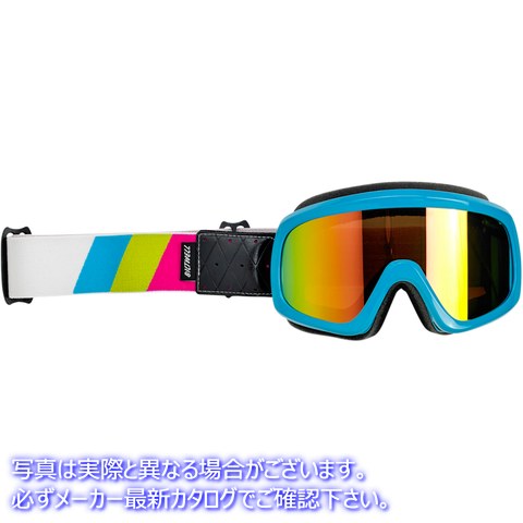 取寄せ オーバーランド2.0ゴーグル ビルトウェル Overland 2.0 Goggles - Tri-Stripe - Cyan/Jet Boat 2111-0944-003 26012580