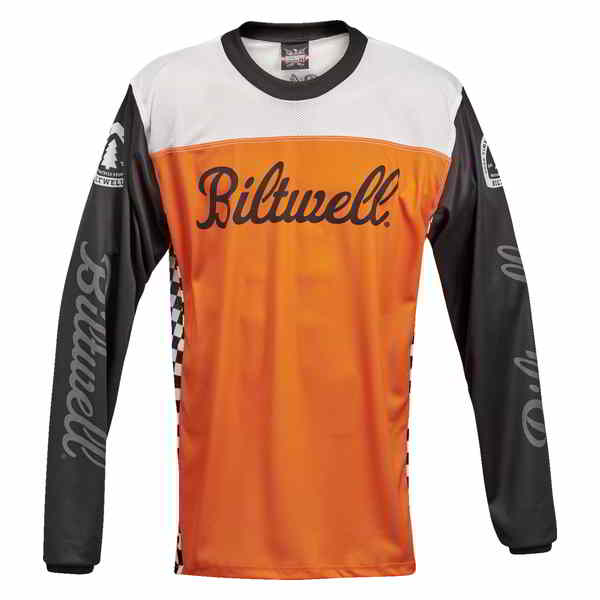 取寄せ グッドタイムズジャージ ビルトウェル Good Times Jersey - Orange/Black - Small 8120-087-002 29110272
