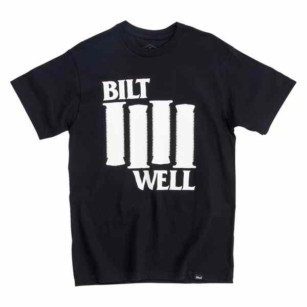 取寄せ ダメージTシャツ ビルトウェル Damaged T-Shirt - Black - Small 8101-073-002 303021994