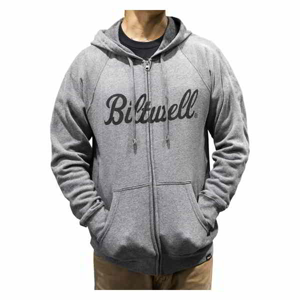 取寄せ スクリプト ジップアップ ラグラン フーディ ビルトウェル Script Zip-Up Raglan Hoodie - Heather Gray - Small 8126-083-002 30506179