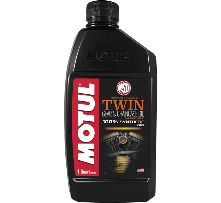 モチュール スポーツスター ギア＋チェーンケースオイル 化学合成油  MOTUL TWIN 1クォート入り (964ml) [PARTS DEPOT pdkrsh bkc521896 4580443491833 ]