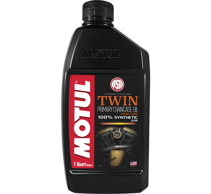 モチュール ツイン プライマリー チェーンケース オイル ハーレーダビッドソン 化学合成油  MOTUL TWIN 1クォート入り (964ml) [PARTS DEPOT pdkrsh bkc521898 4580443491857 ]