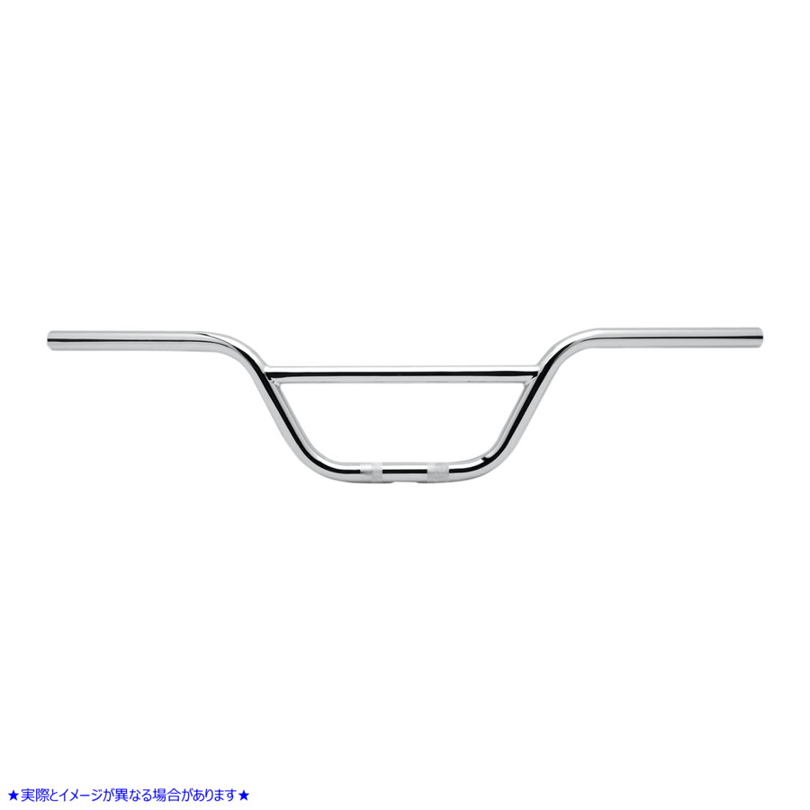 取寄せ 1 スクランブラーハンドルバー バーリーブランド Handlebar - Scrambler - Chrome B12-6020C 06012119