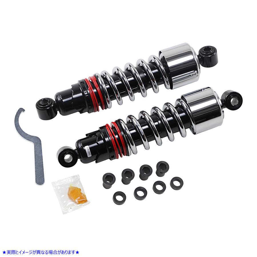 取寄せ スラマーとショック バーリーブランド Slammer Plus Shocks - Chrome - FXD B28-1207 13101971