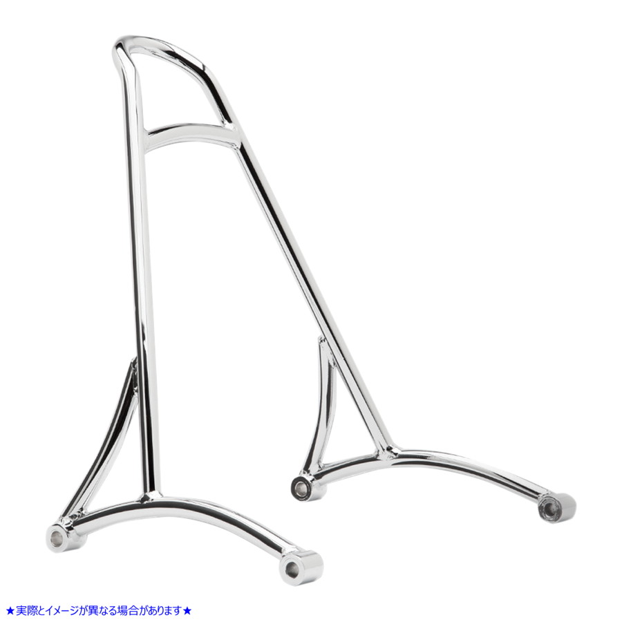 取寄せ 短いシーシーバー バーリーブランド Sissy Bar - Short - Chrome - Touring B13-1500C 15010513
