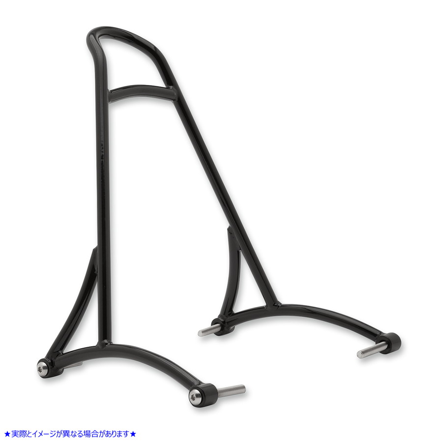 取寄せ 短いシーシーバー バーリーブランド Sissy Bar - Short - Black - Sportster B13-1502B 15010563