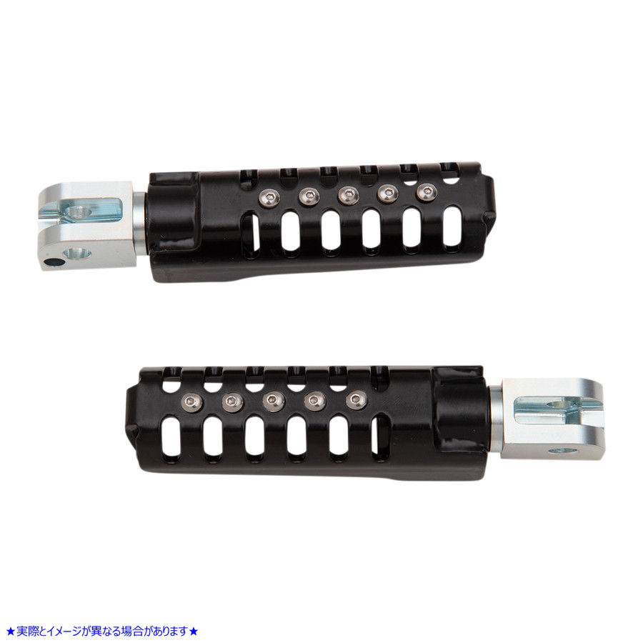 取寄せ レイザーバックフットペグ バーリーブランド Razorback Passenger Footpegs - Black B13-1012B 16201934