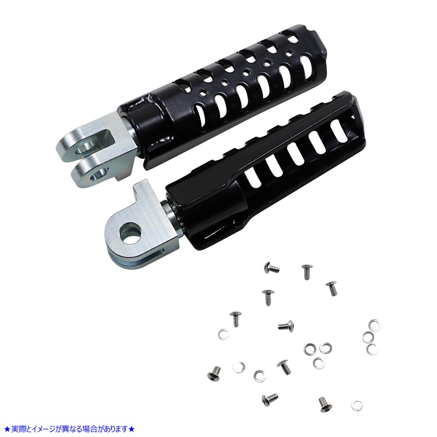 取寄せ レイザーバックフットペグ バーリーブランド Razorback Rider Footpegs - Black B13-1013B 16201935