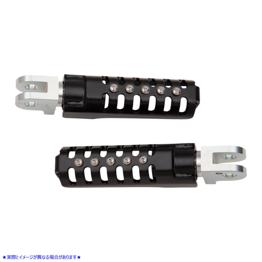 取寄せ レイザーバックフットペグ バーリーブランド Razorback Passenger Footpegs - Black B13-1014B 16201936