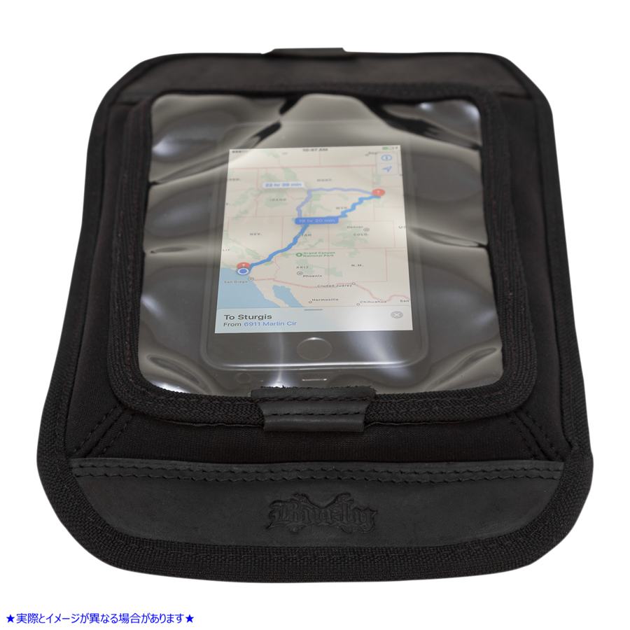 取寄せ 磁気マップポケット バーリーブランド Tank Pad - Black B15-1011B 35020310