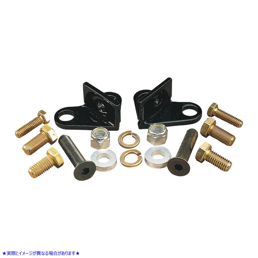 取寄せ リアローリングキット バーリーブランド Rear Lowering Kit - Black - Lowers 1 - '85-'96 FLT B28-275 DS221443