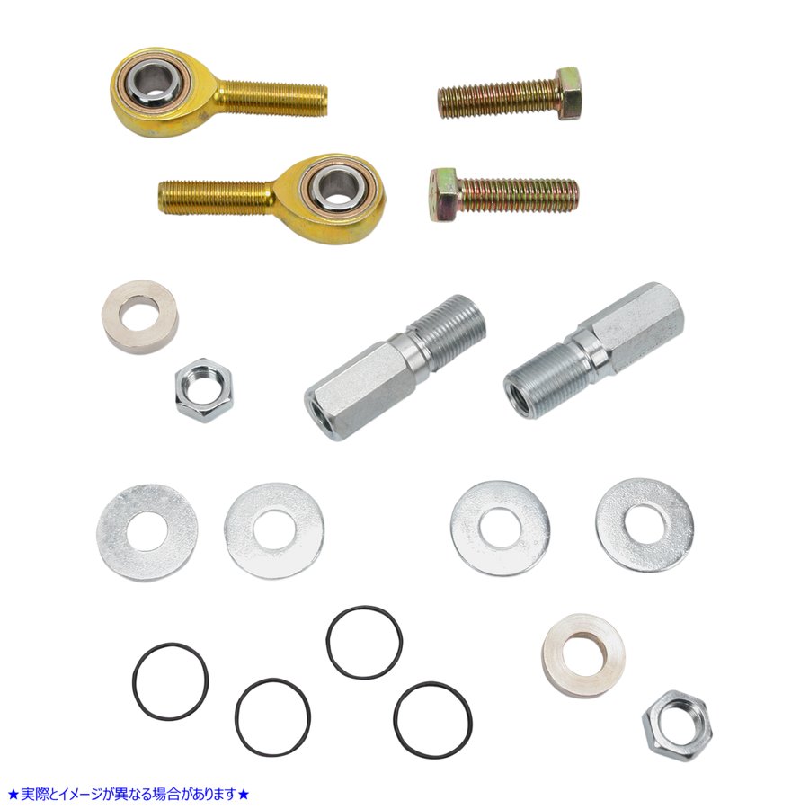 取寄せ ショック低下キット バーリーブランド Adjustable Shock Lowering Kit - Standard Finish - Lowers 0- 2 B28-255 DS310072