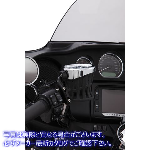 取寄せ ドリンクホルダー シロ CIRO Drink Holder - Perch Mount - Chrome/Black 50411 06360020