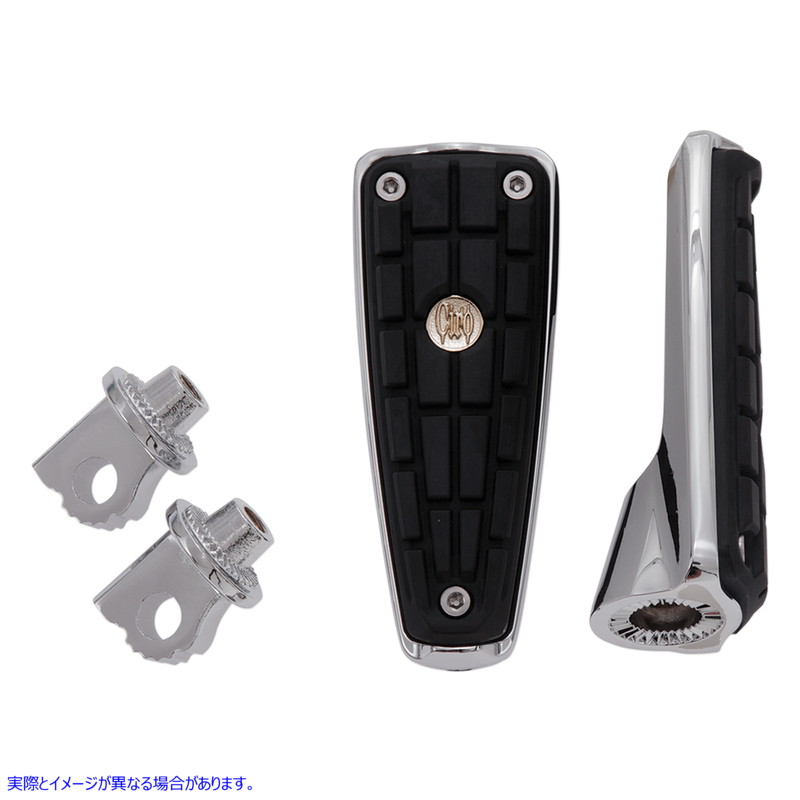 取寄せ CMXフットペグ シロ CIRO CMX Footpeg - Chrome - With Mount 61006 16201480