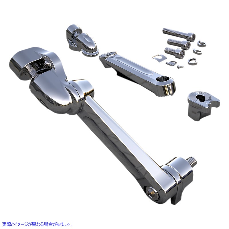 取寄せ パッセンジャーのペグマウント シロ CIRO Adjustable Passenger Peg Mount - Chome 60200 16201777