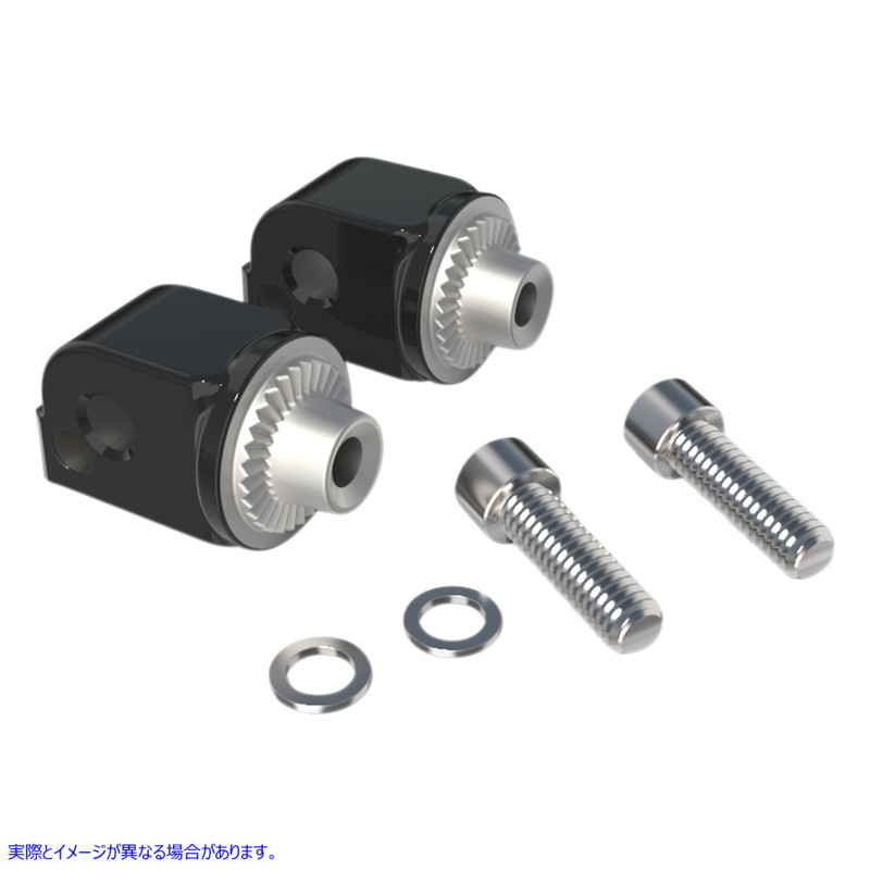取寄せ フットレストアダプター シロ CIRO Footrest Adapter - Black 60016 16201860