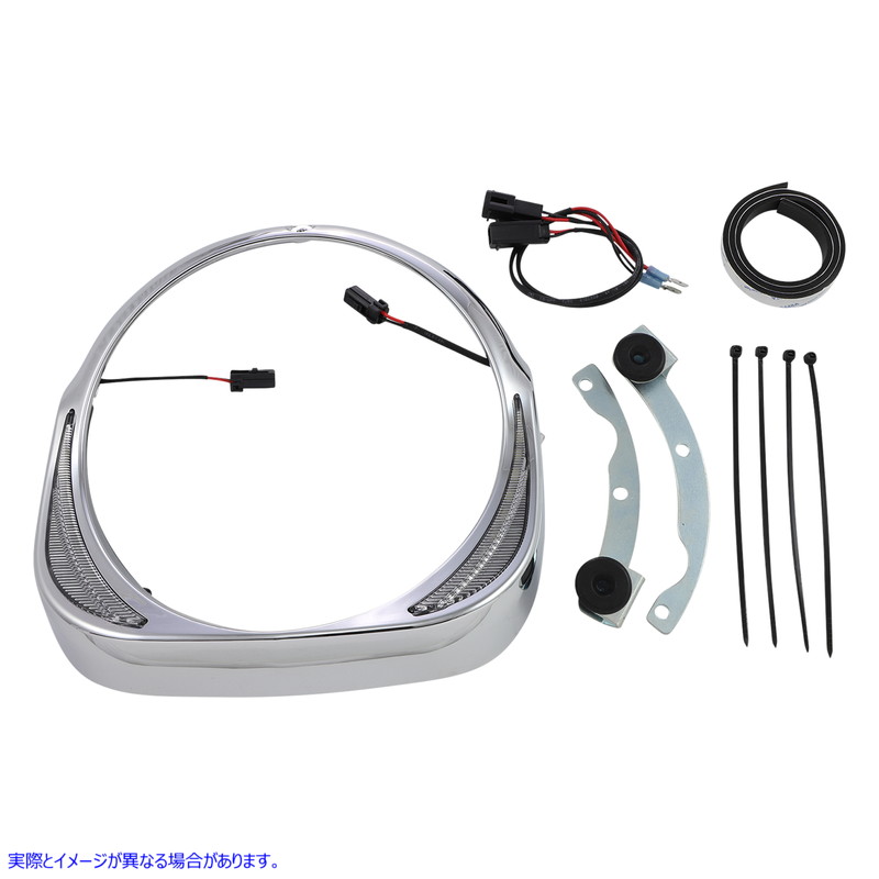 取寄せ FangRヘッドライトベゼル シロ CIRO Headlight Bezel - Chrome 45210 20011363