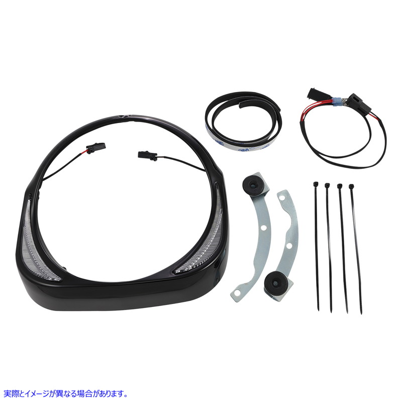 取寄せ FangRヘッドライトベゼル シロ CIRO Headlight Bezel - Black 45211 20011364