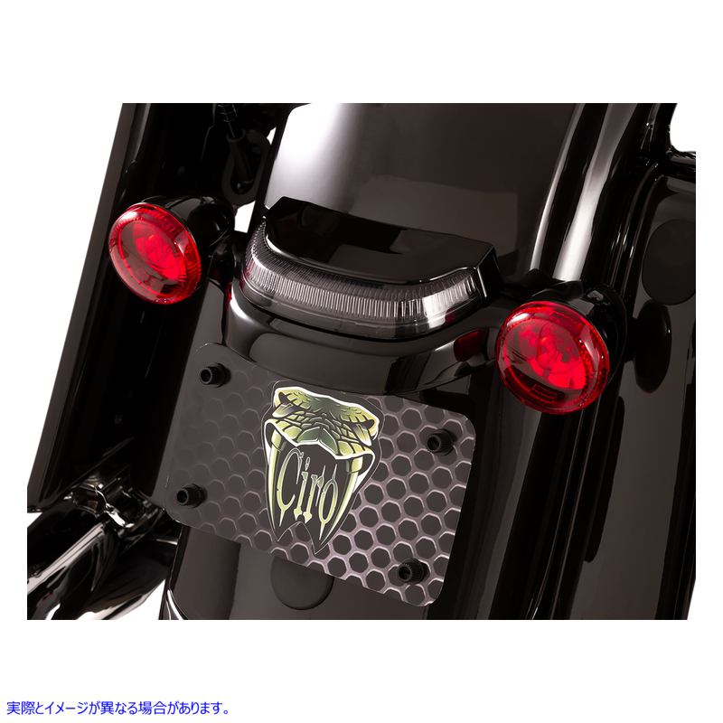取寄せ Lightstrike?テクノロジーを備えたクラウンテールライト シロ CIRO Taillight - Smoke - Black 40154 20101454