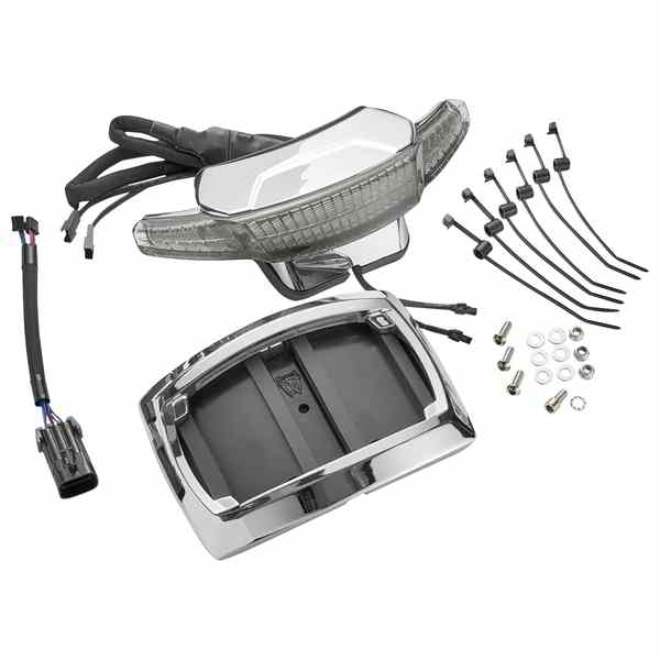 【並行輸入品】 シロ Latitude テールライトおよびナンバープレートマウント（LightstrikeR搭載） 46453 20302476