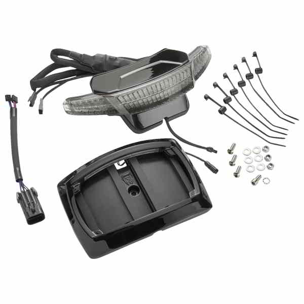 【並行輸入品】 シロ Latitude テールライトおよびナンバープレートマウント（LightstrikeR搭載） 46454 20302477