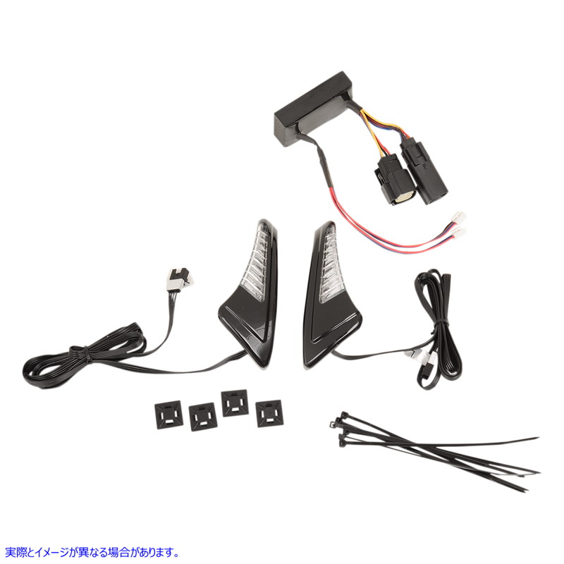 取寄せ Tour-PakRのコントローラーを備えたSnake Eyesライトキット シロ CIRO Light Kit for Tour-PakR - SnakeyesR - Chrome 40017 20401860