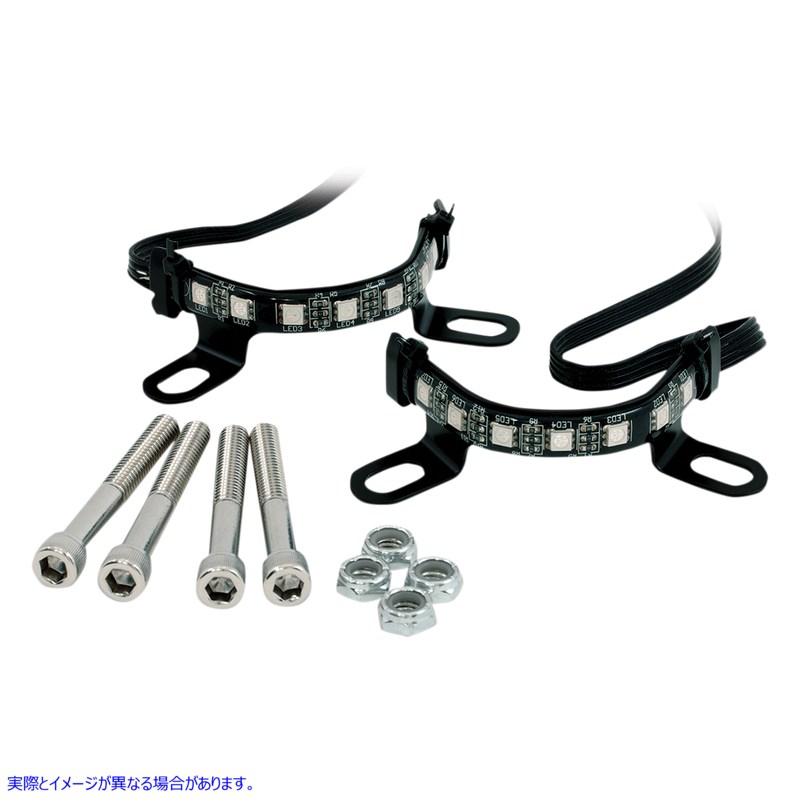 取寄せ Shock＆AWERLEDフォークマウントイルミネーター シロ CIRO Fork Mounted Illuminators 41009 20401894