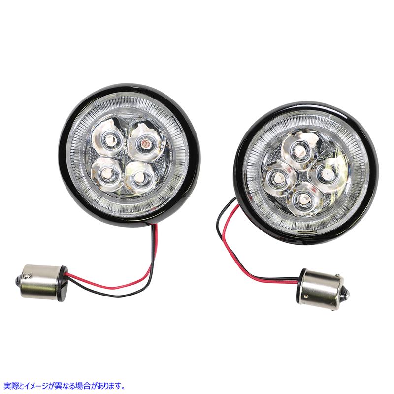 取寄せ FangR信号灯インサート シロ CIRO Signal Insert - Black/Red 45521 20402209