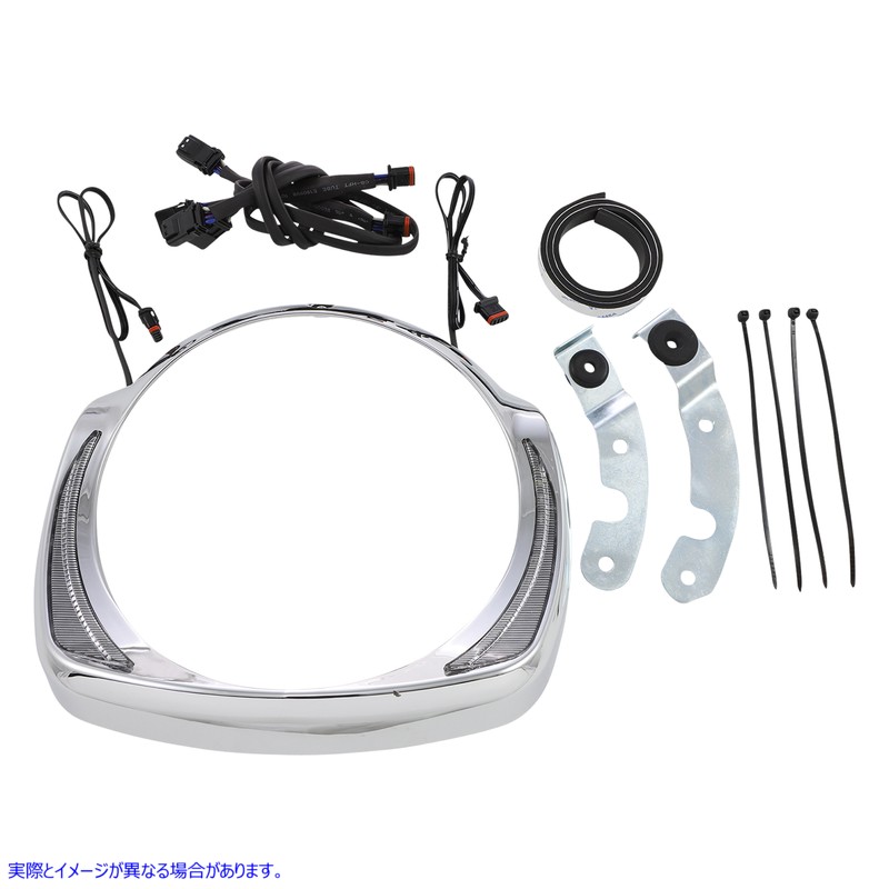 取寄せ FangRヘッドライトベゼル シロ CIRO Headlight Bezel - Chrome 45205 20402762
